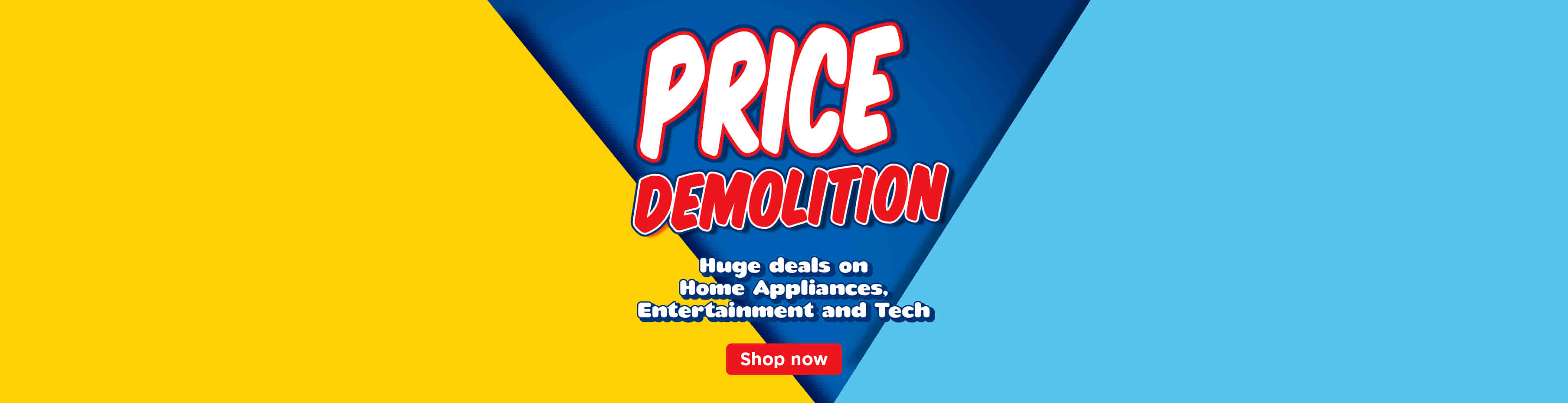 Huge deals on Home Appliances, Entertainment & Tech